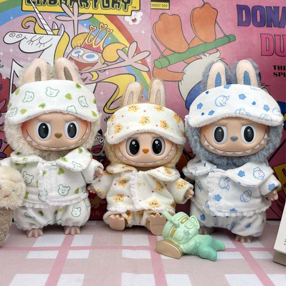 Art Craft Eyes - Labubu Mini Pajamas With Eye Mask