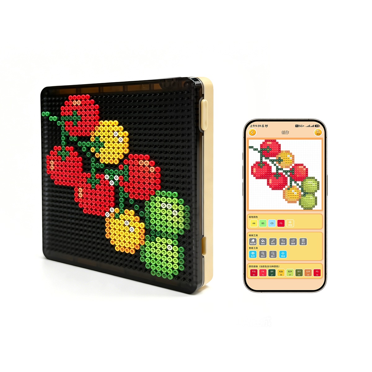Light Art And Craft - Smart LED Bead Art Board with