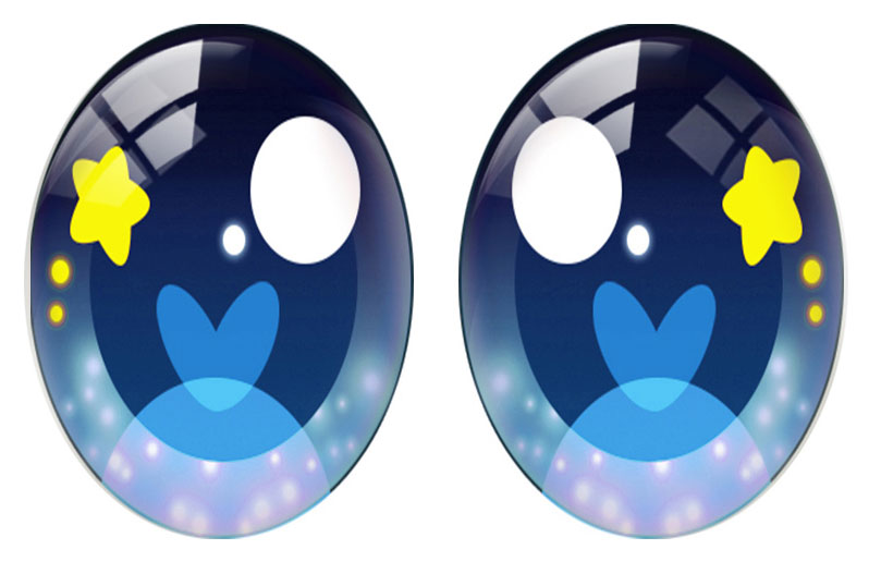 5pairs/lot Oval Blue Bling Car - مراجعة Art Craft Eyes وسعره