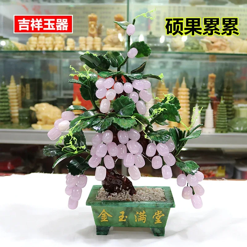 Stone ornament grape tree Zhao - مراجعة Art Craft Tree وسعره