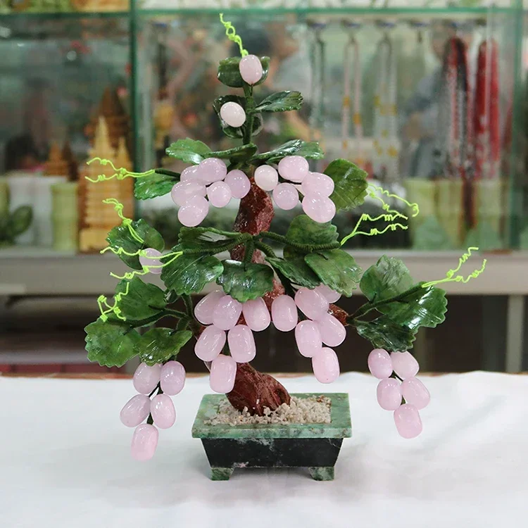 Stone ornament grape tree Zhao - مراجعة Art Craft Tree وسعره