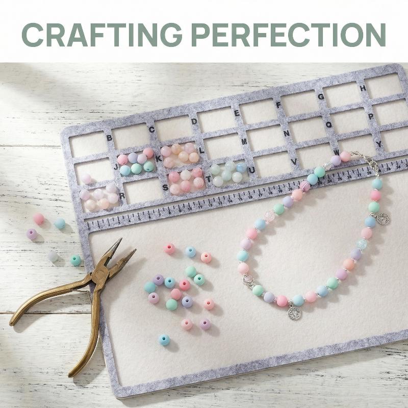 Felt Beading Mat Rectangle Fel - مراجعة Art Craft Board وسعره