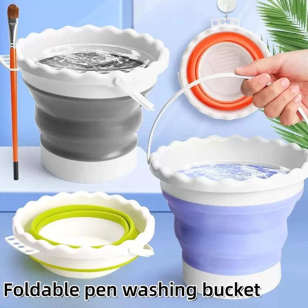 Collapsible Foldable Paint Bru - مراجعة Art & Craft Toys For Kids وسعره