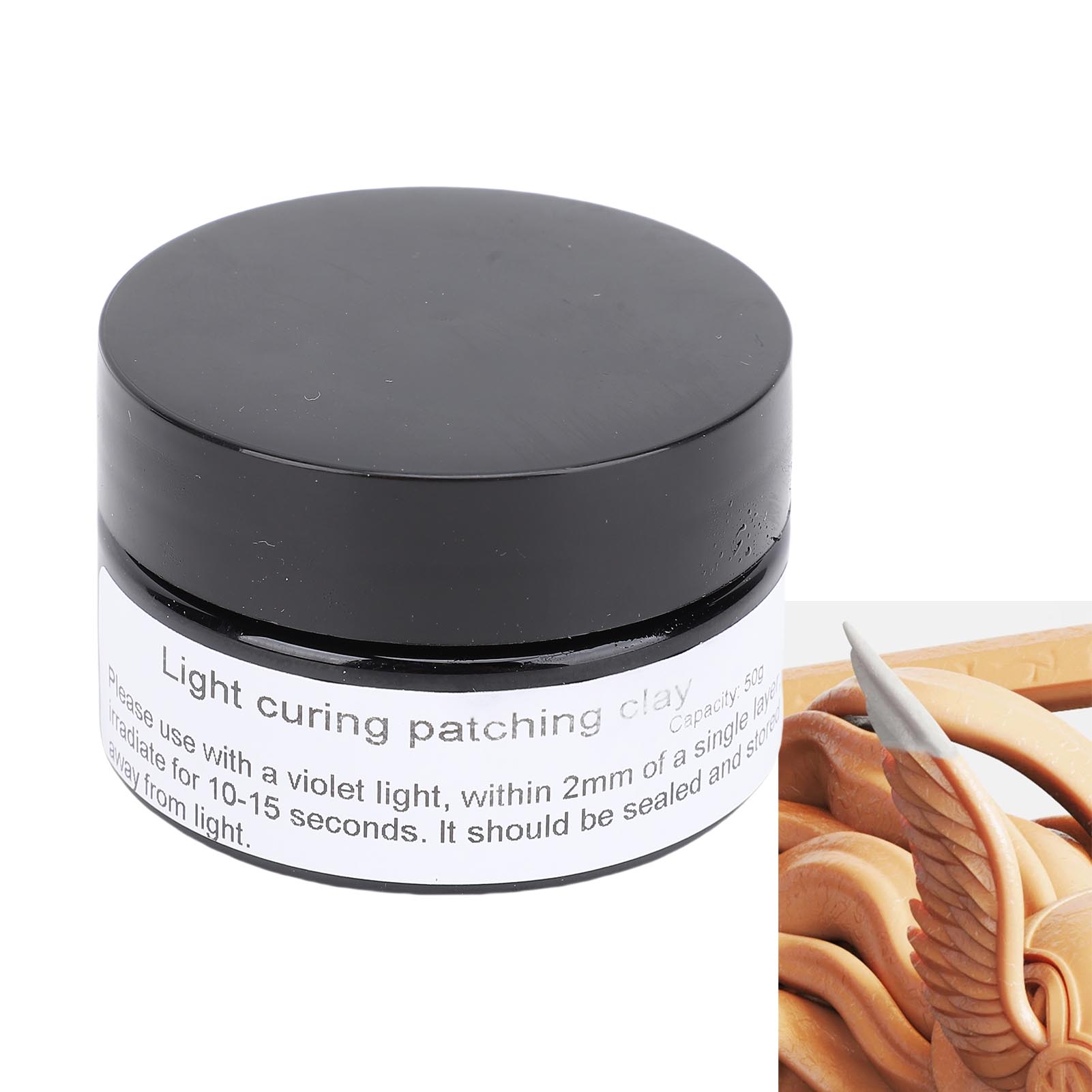 Ultra Violet Curing Putty 50g  - مراجعة Light Art And Craft وسعره