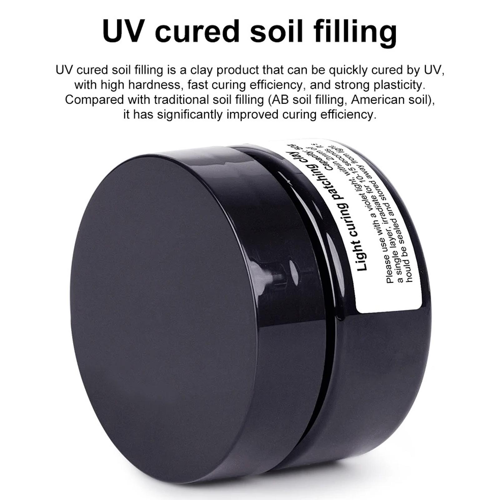 Ultra Violet Curing Putty 50g  - مراجعة Light Art And Craft وسعره