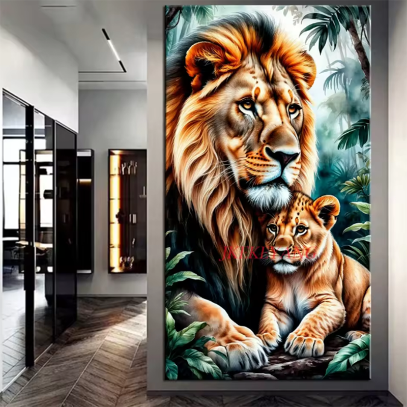 New Jungle Forest Landscape 5D - مراجعة Art And Craft Jungle وسعره