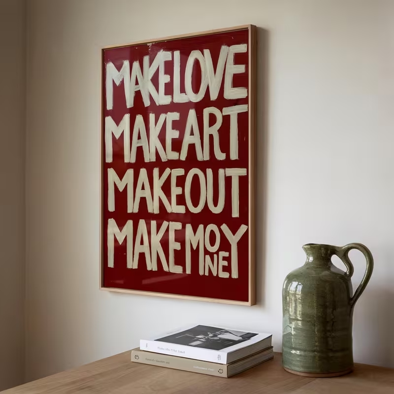 Modern,Retro Self Made Love Ki - مراجعة Art Craft Love وسعره