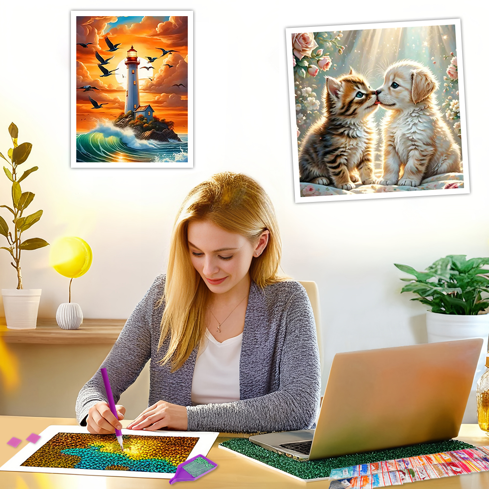 EverShine DIY 5D Diamond Paint - مراجعة Art Craft Tree وسعره