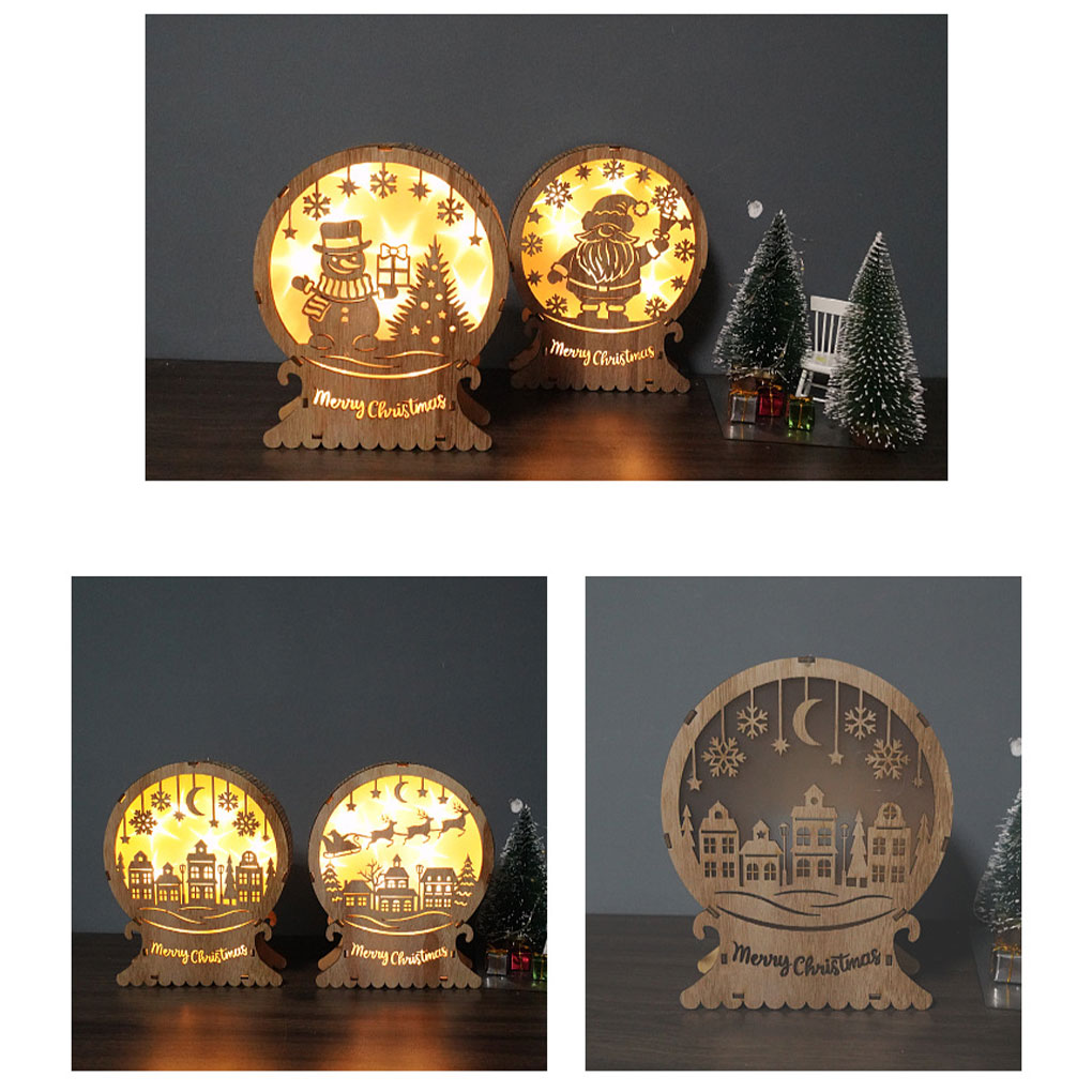 LED Elk Light Hollowed Wood Ch - مراجعة Light Art And Craft وسعره