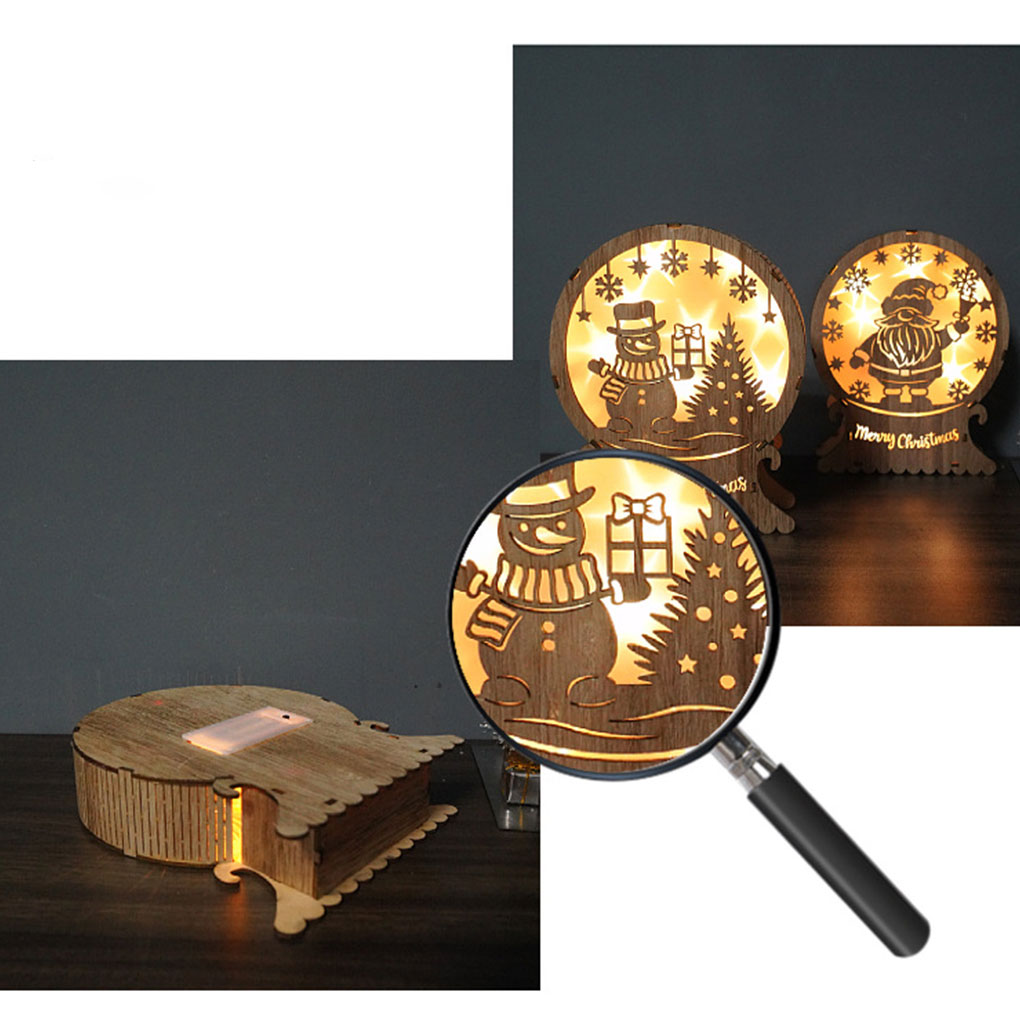 LED Elk Light Hollowed Wood Ch - مراجعة Light Art And Craft وسعره