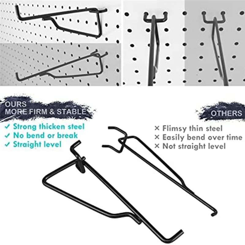 75STO-Peg Board Shelf Hooks, 8 - مراجعة Art Craft Board وسعره