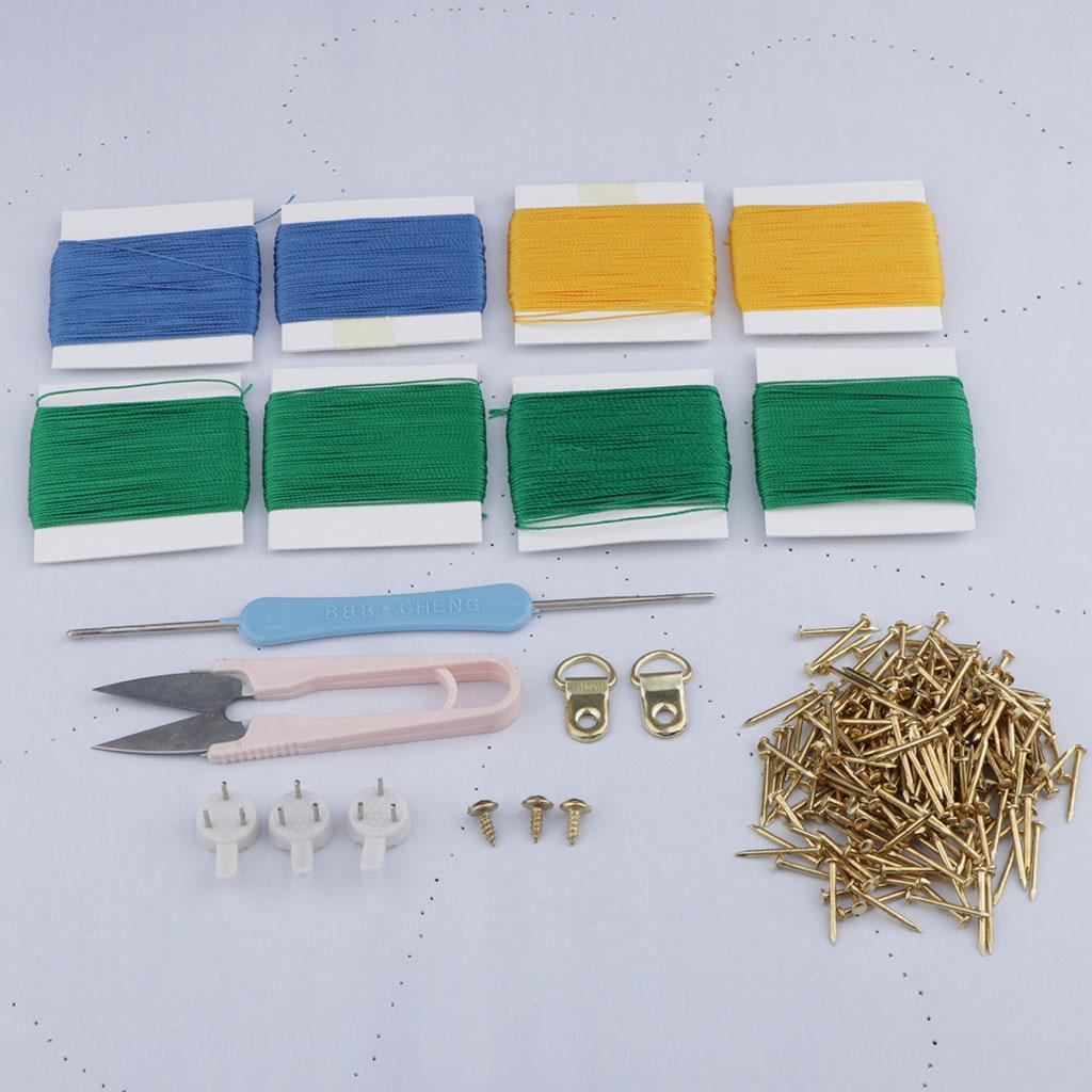 Nail String Art Kit Flower Des - مراجعة Art Craft Board وسعره
