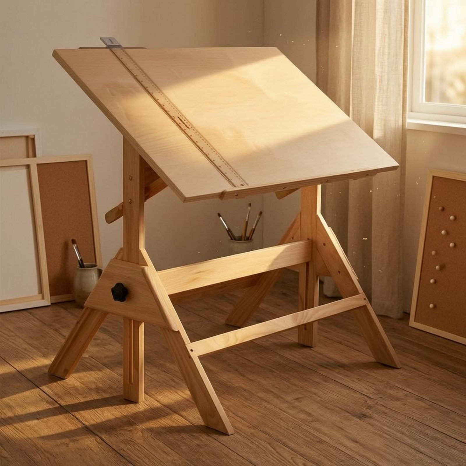 Adjustable Drafting Table L-Sh - مراجعة Art & Craft Toys For Kids وسعره