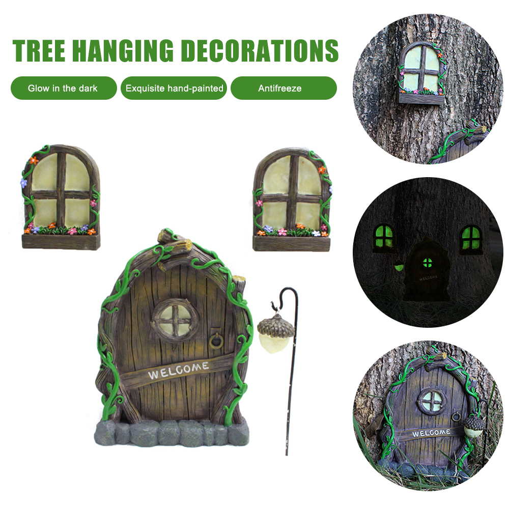 3pcs Tree Sculpture Garden Gno - مراجعة Art Craft Tree وسعره