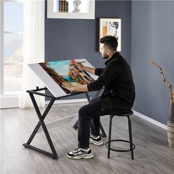 Art Desk Drafting Table Craft  - مراجعة Art & Craft Toys For Kids وسعره
