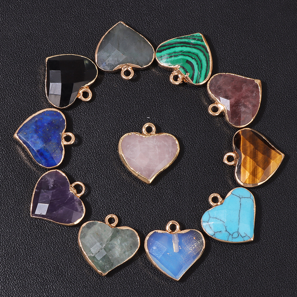 5pcs/set Heart Shaped Natural  - مراجعة Art Craft Eyes وسعره