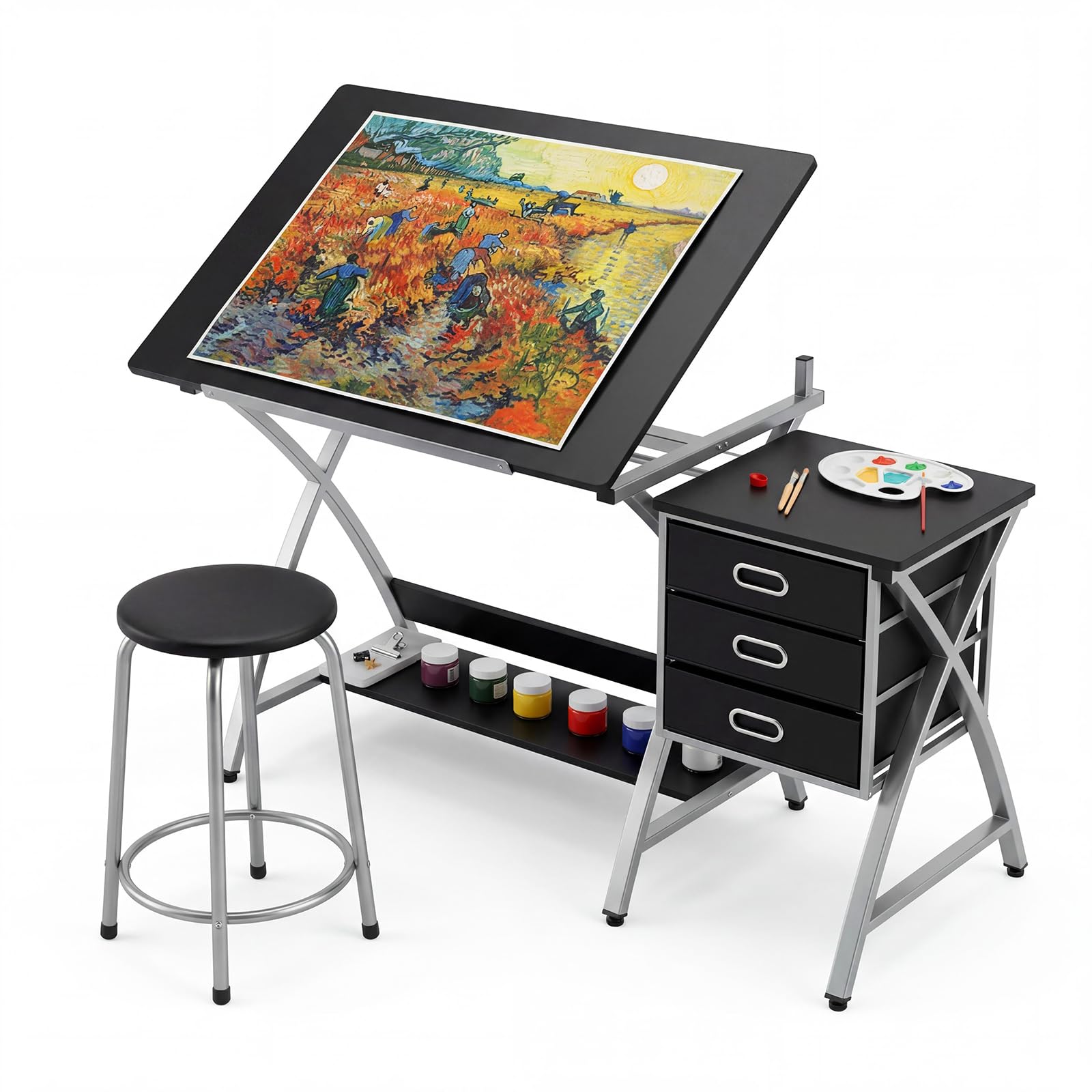 Tabletop Adjustable Drafting T - مراجعة Art & Craft World وسعره