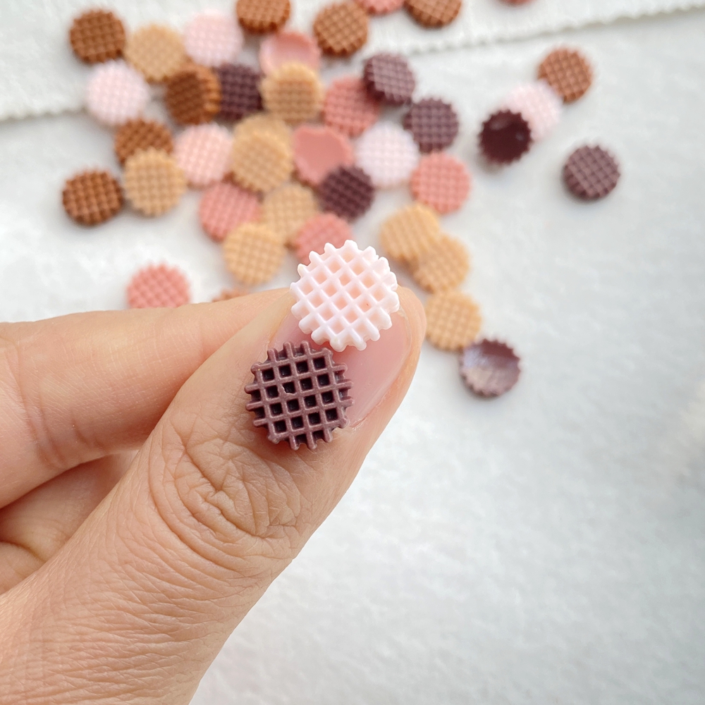 50pcs Resin Mixed Circle Grid  - مراجعة Art Craft Love وسعره