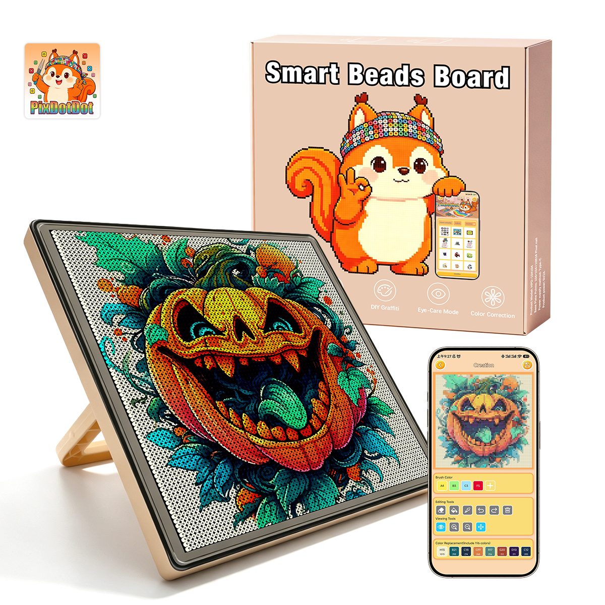 Smart LED Bead Art Board with  - مراجعة Light Art And Craft وسعره