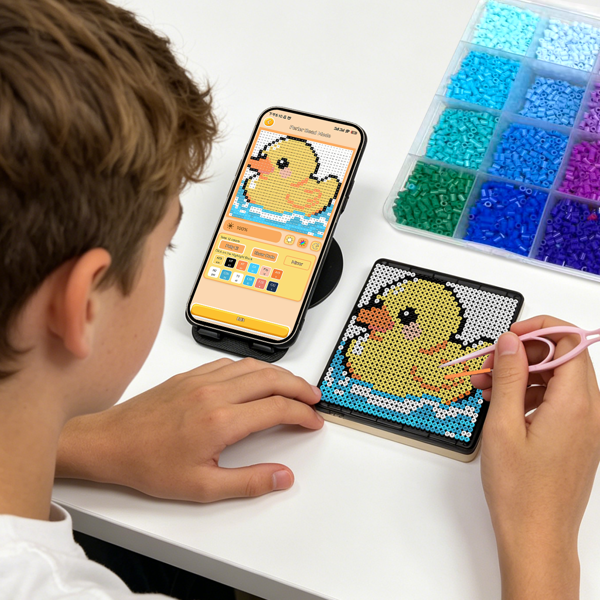 Smart LED Bead Art Board with  - مراجعة Light Art And Craft وسعره
