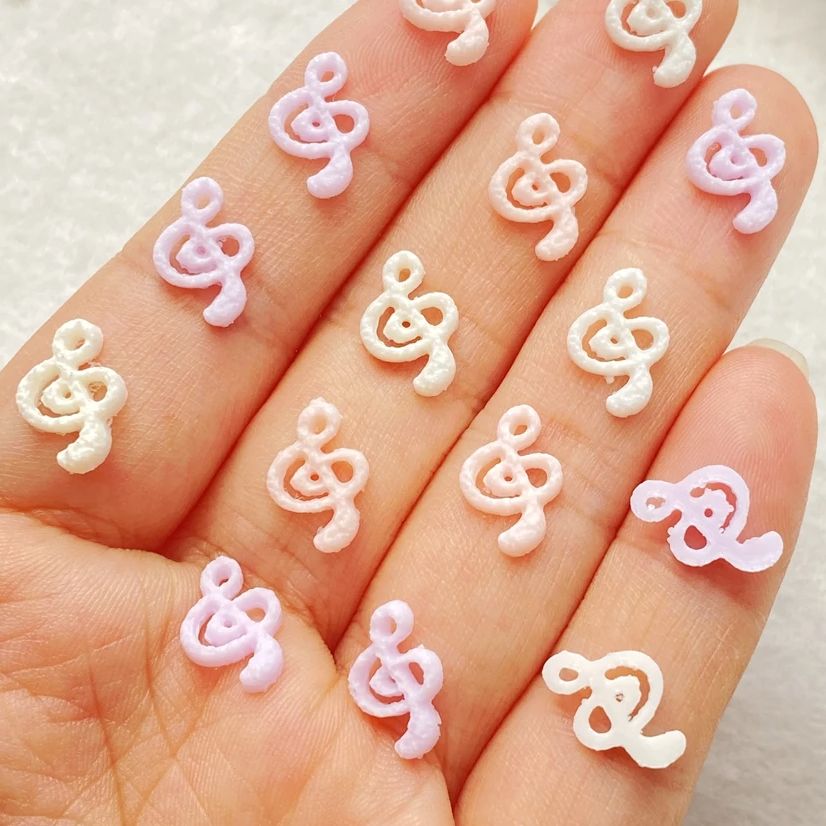50pcs Mix Resin Mini Pink Musi - مراجعة Art Craft Love وسعره