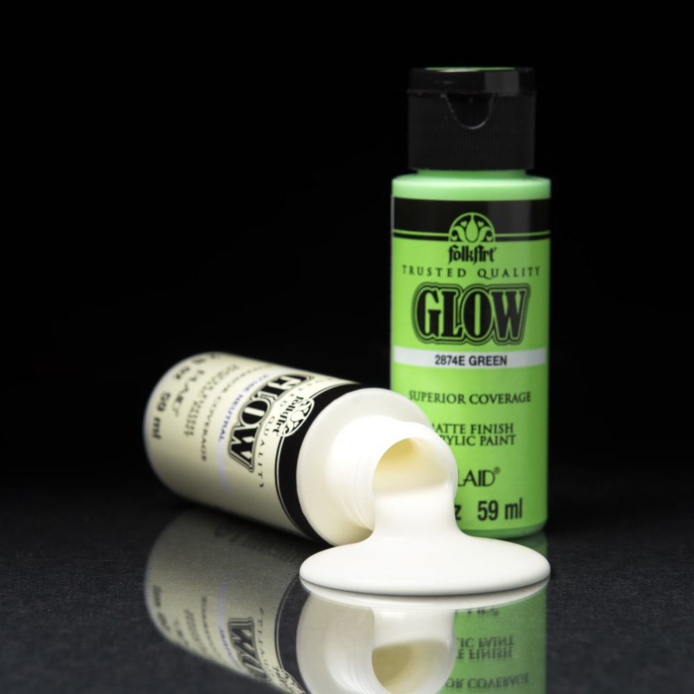 Glow in the Dark Acrylic Paint - مراجعة Light Art And Craft وسعره