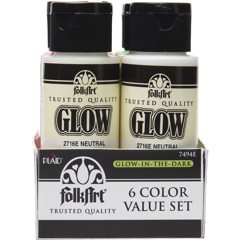 Glow in the Dark Acrylic Paint - مراجعة Light Art And Craft وسعره