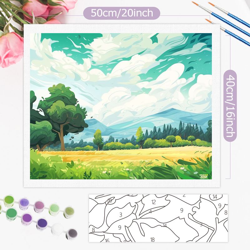 PhotoCustom Painting By Number - مراجعة Art And Craft Jungle وسعره