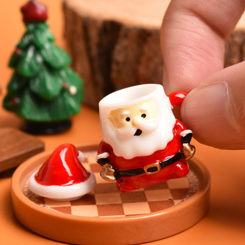 Mini Santa Teacup Ornament - R - مراجعة Art Craft Market وسعره