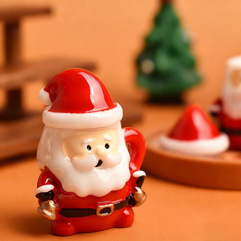 Mini Santa Teacup Ornament - R - مراجعة Art Craft Market وسعره