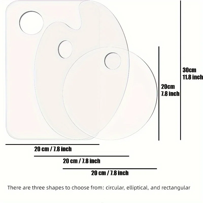 1pc  Acrylic Finger Hole Board - مراجعة Art Craft Board وسعره