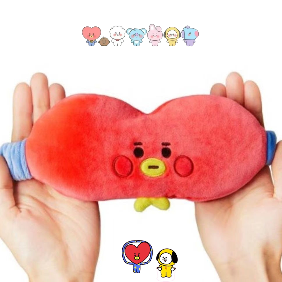BT21 cartoon cute plush doll e - مراجعة Art Craft Eyes وسعره