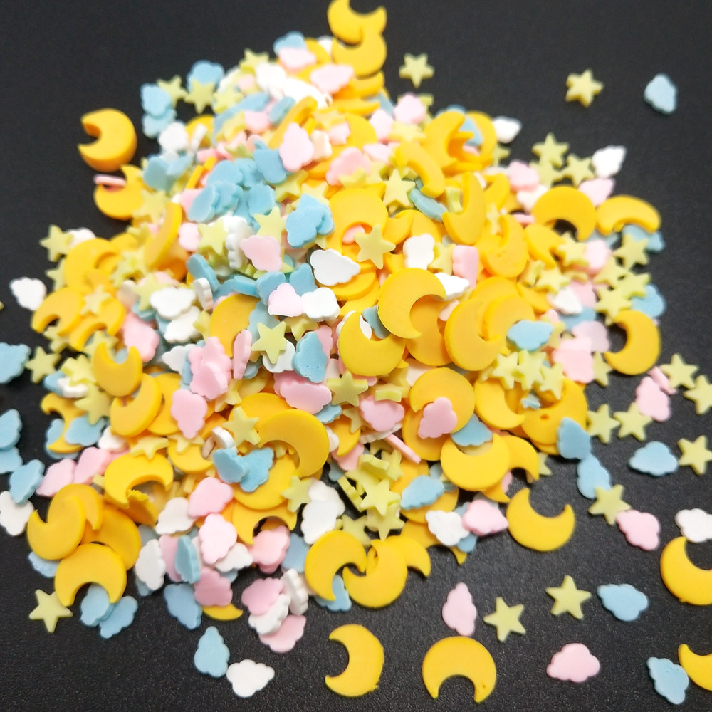 50g Yellow Star/Clouds Polymer - مراجعة Art Craft Love وسعره
