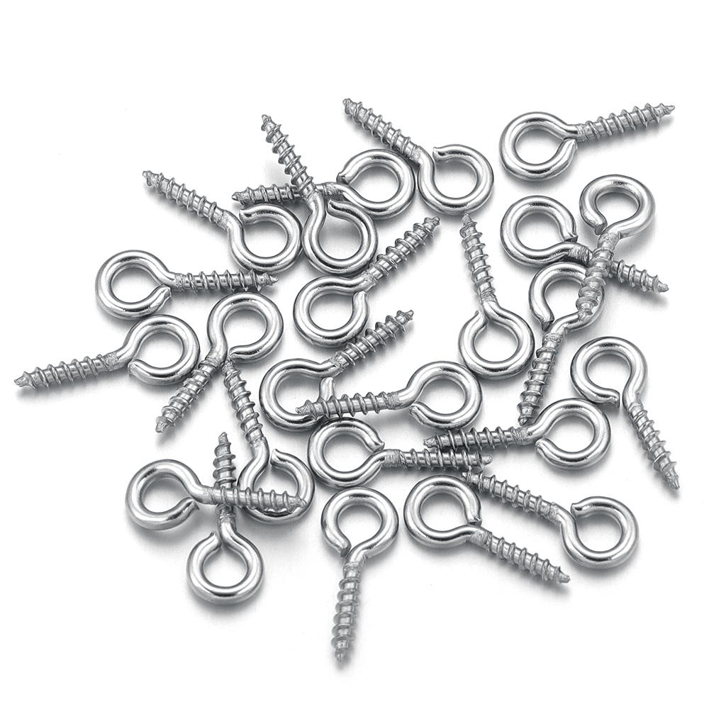 100pcs/lot Stainless Steel Min - مراجعة Art Craft Eyes وسعره