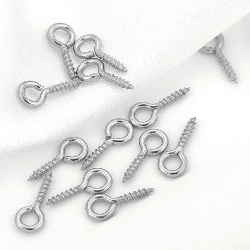 100pcs/lot Stainless Steel Min - مراجعة Art Craft Eyes وسعره