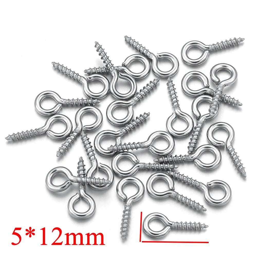 100pcs/lot Stainless Steel Min - مراجعة Art Craft Eyes وسعره