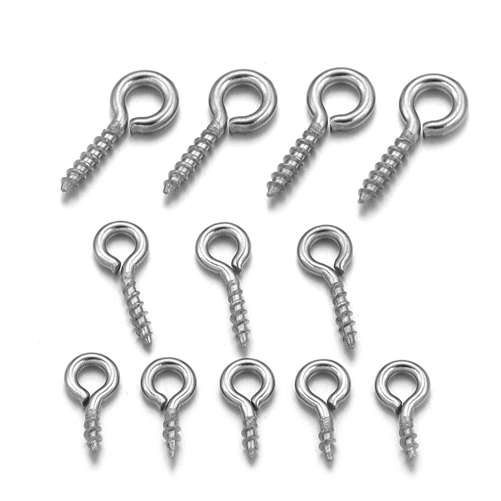 100pcs/lot Stainless Steel Min - مراجعة Art Craft Eyes وسعره