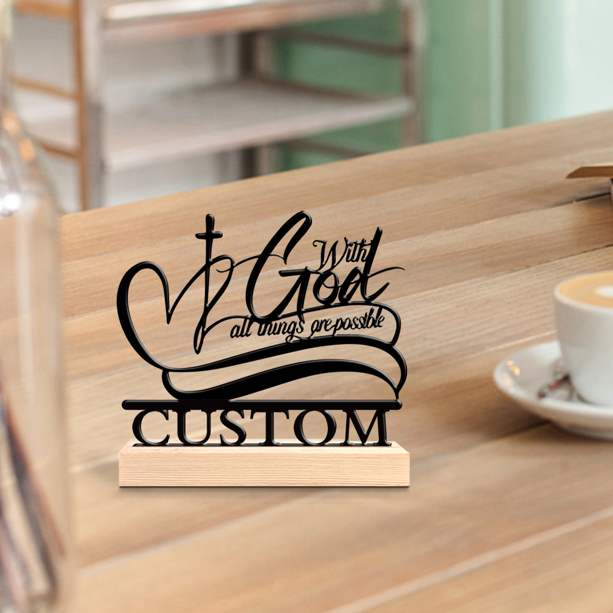 1pc Creative Christian love Cu - مراجعة Art Craft Love وسعره