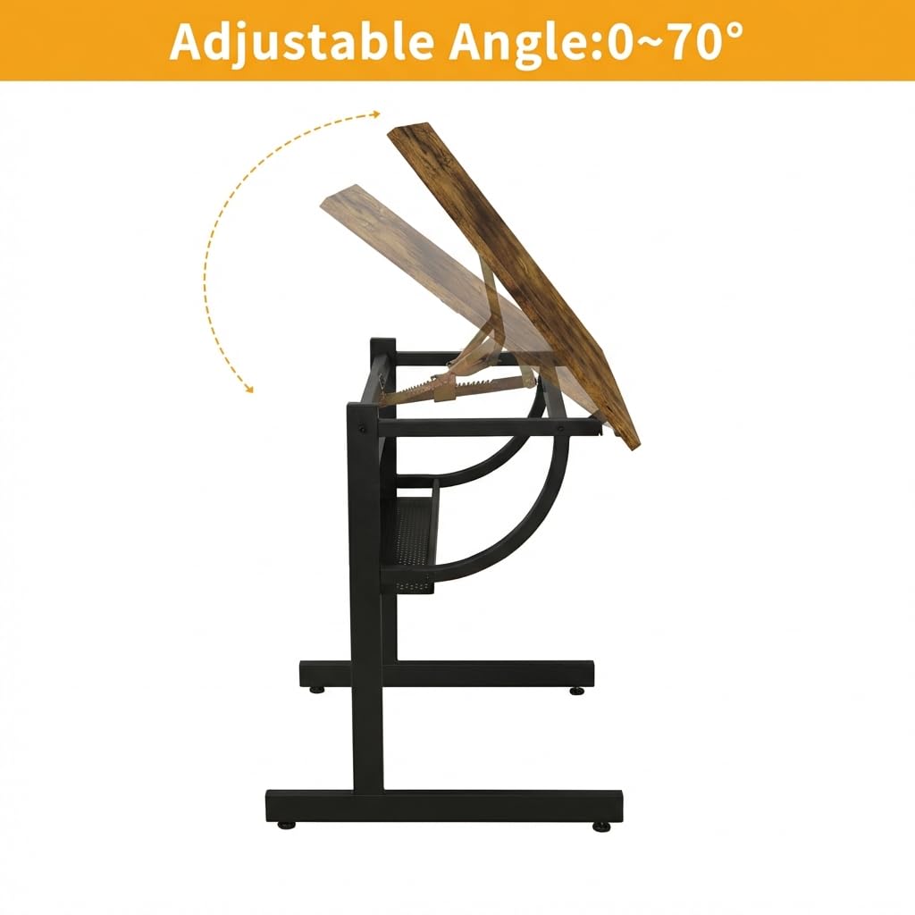 Adjustable Art Desk with Stora - مراجعة Art & Craft Toys For Kids وسعره