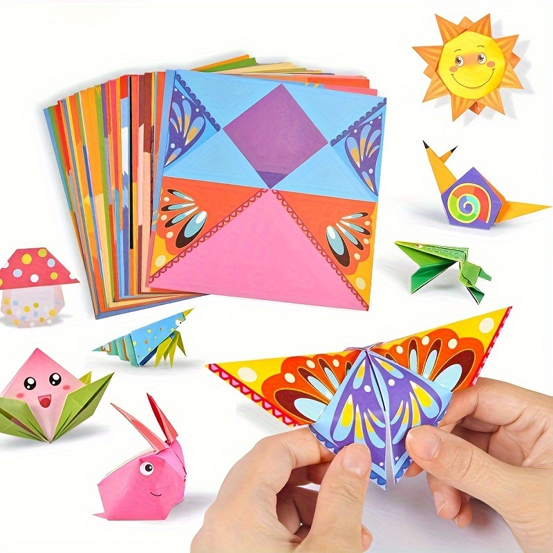 1 Set of 54 Sheet Origami Fun  - مراجعة Art & Craft Toys For Kids وسعره