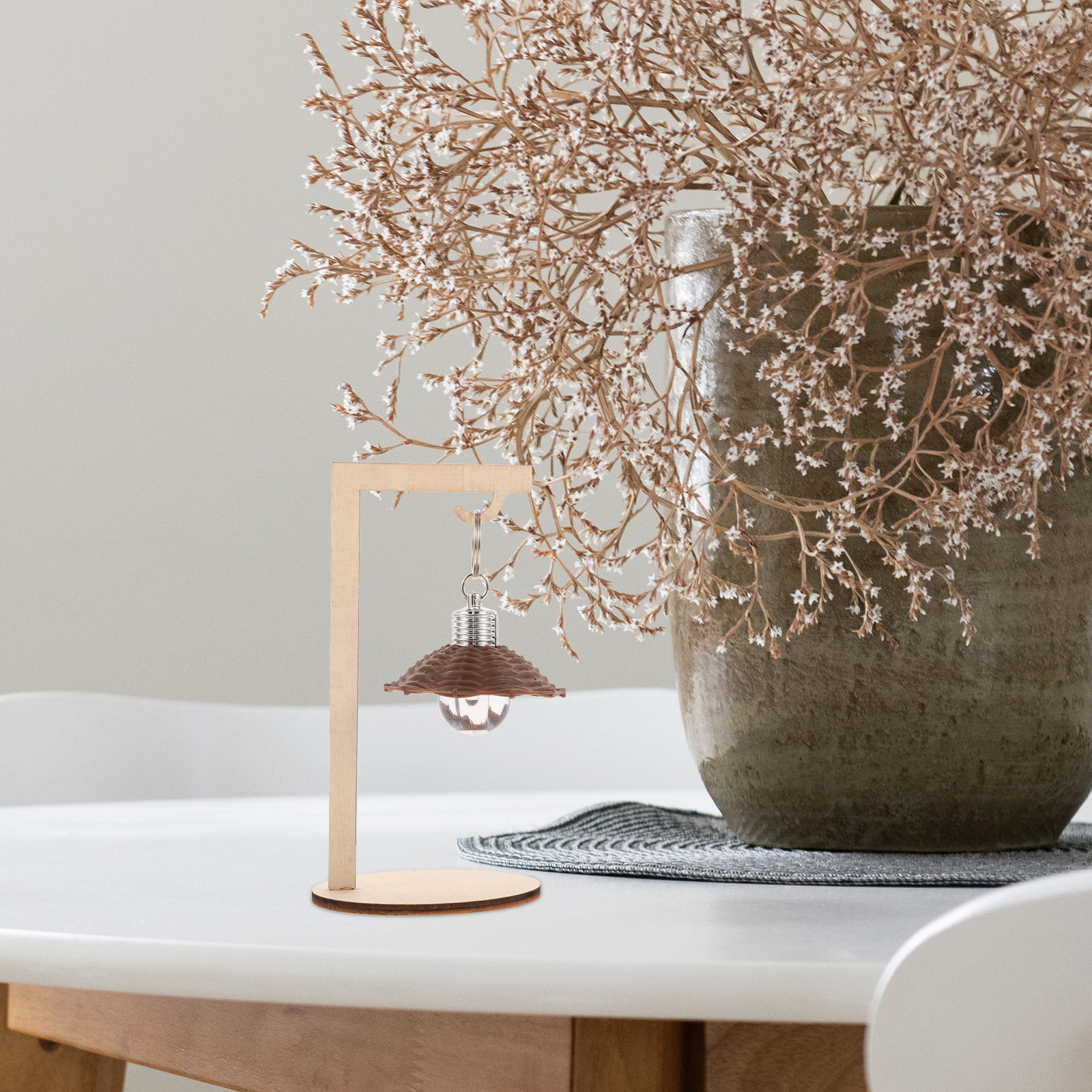 Creative Wooden Desk Lamp Kit  - مراجعة Light Art And Craft وسعره