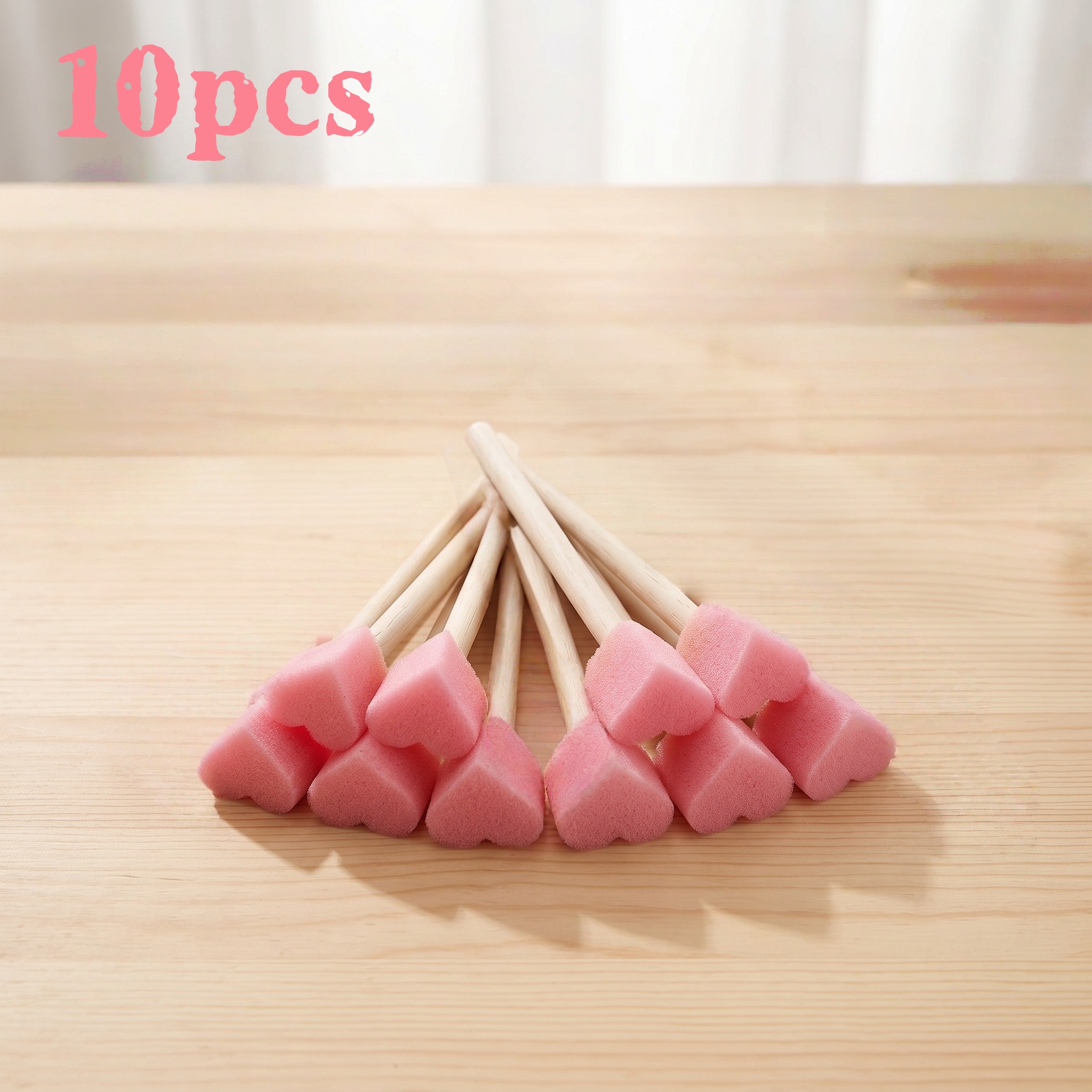 Heart Shape Sponge Painting Br - مراجعة Art Craft Love وسعره