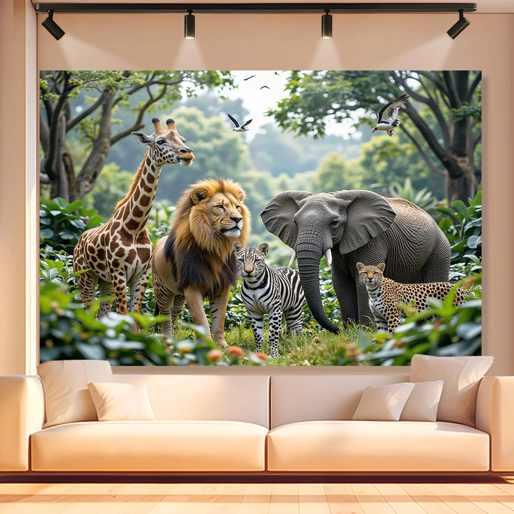 Jungle Wildlife Animals Advent - مراجعة Art And Craft Jungle وسعره
