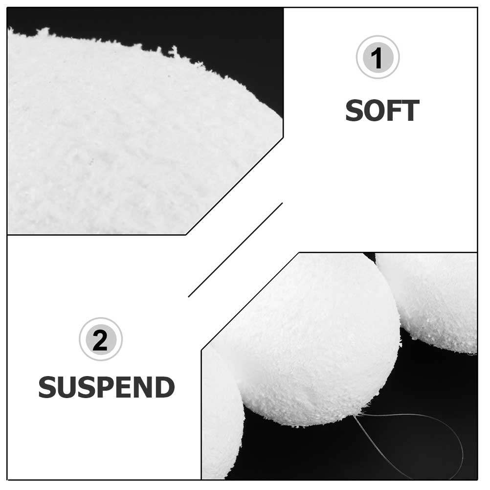 6Pcs White Art Ball Pack Dense - مراجعة Art Craft Tree وسعره