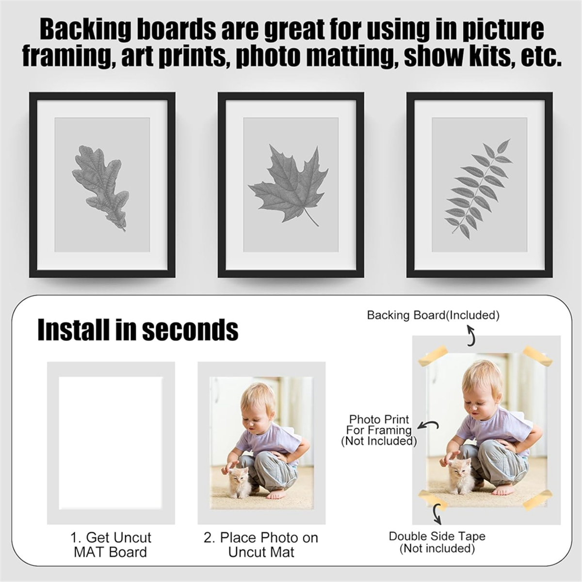 ABNJ 50 Pack Foam Boards 1/8 I - مراجعة Art Craft Board وسعره