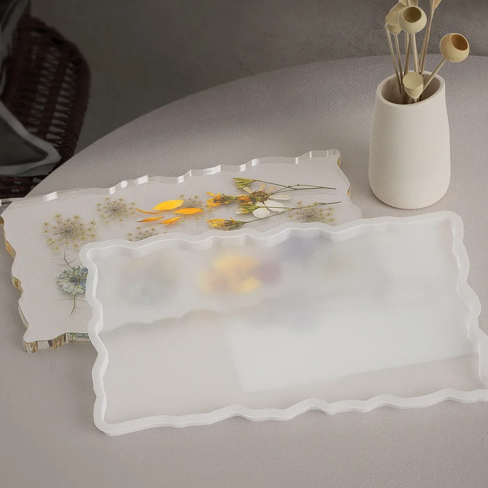Tray Epoxy Resin Silicone Mold - مراجعة Art Craft Board وسعره