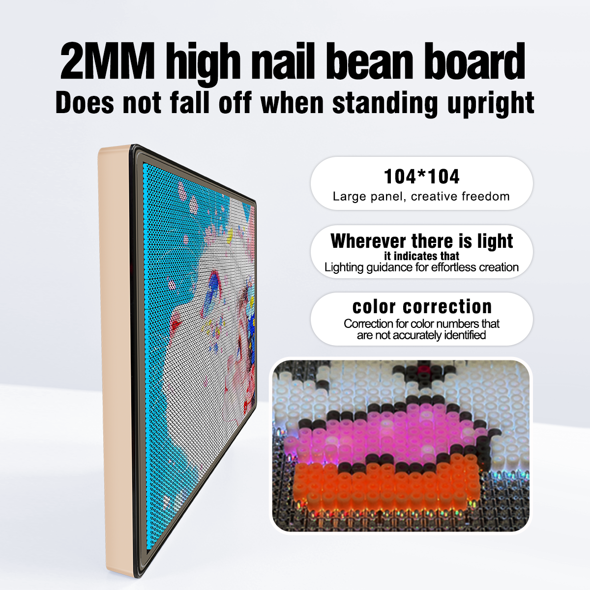 LED Fuse Beads Craft Pegboard  - مراجعة Art Craft Board وسعره