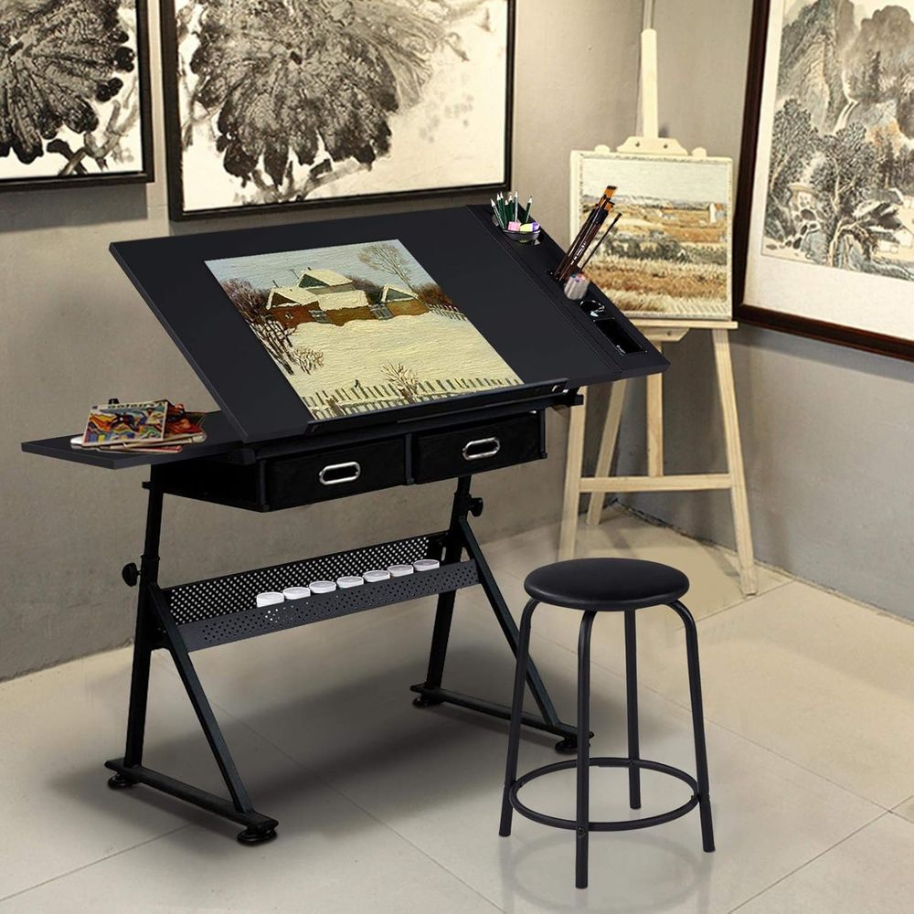 Drafting Table for Artists, He - مراجعة Art & Craft Toys For Kids وسعره
