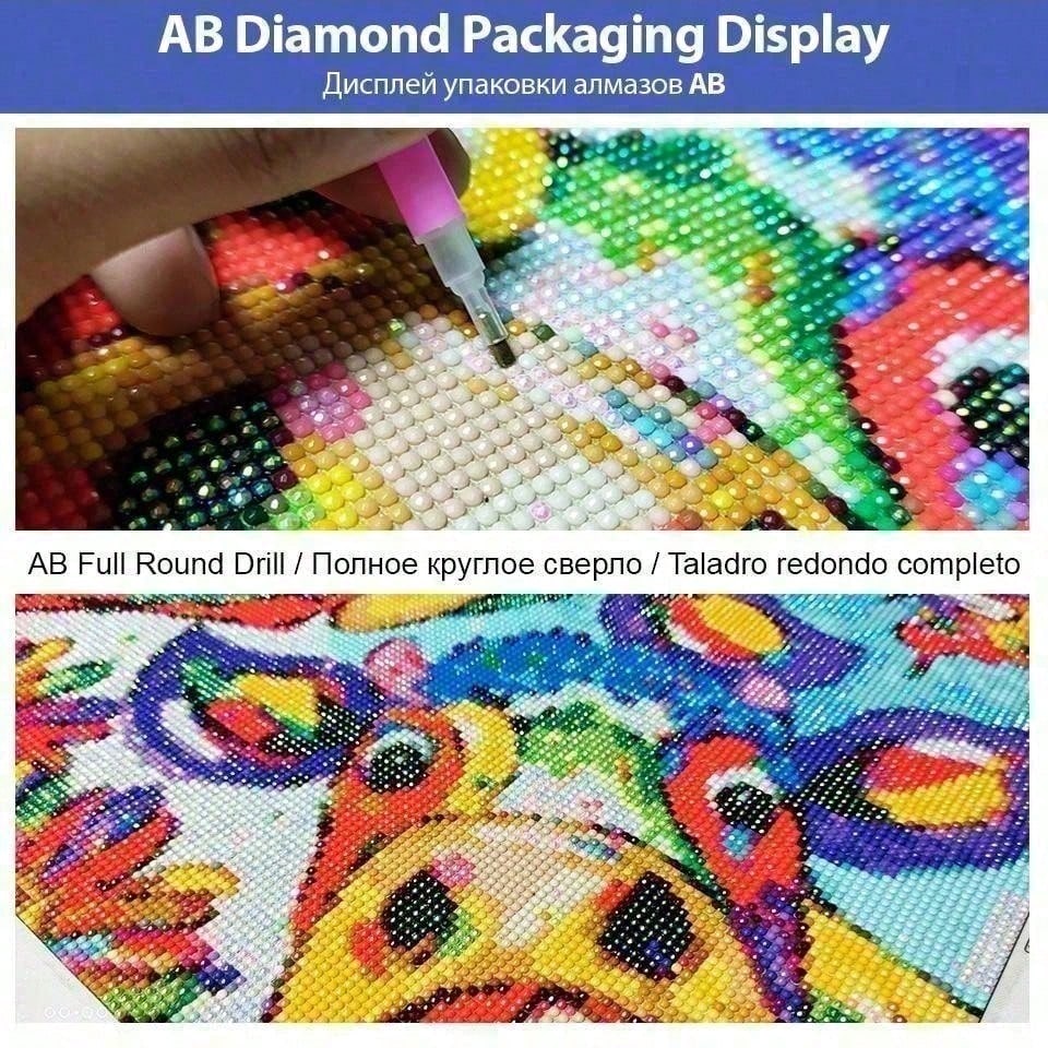 1 piece - Potdemiel-5D-DIY - F - مراجعة Art Craft Love وسعره