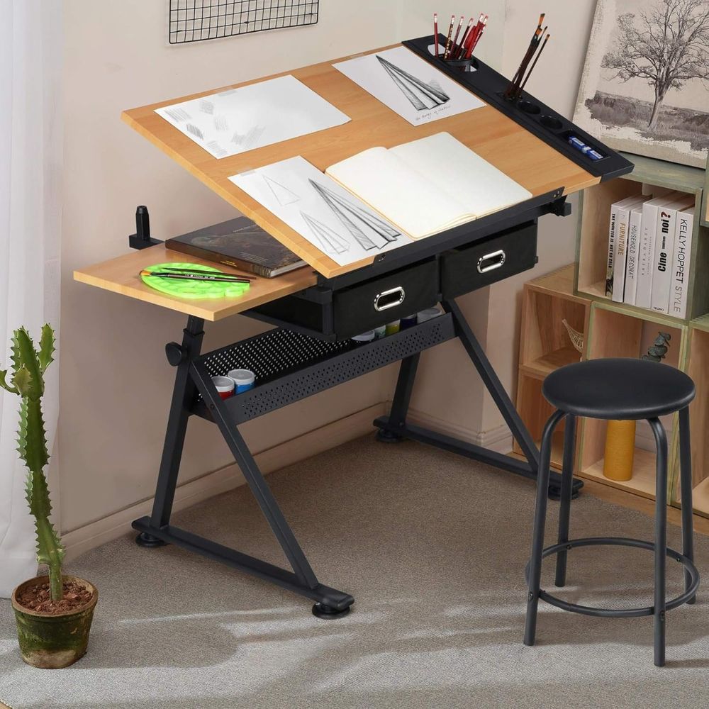 Height Adjustable Drating Tabl - مراجعة Art & Craft Toys For Kids وسعره